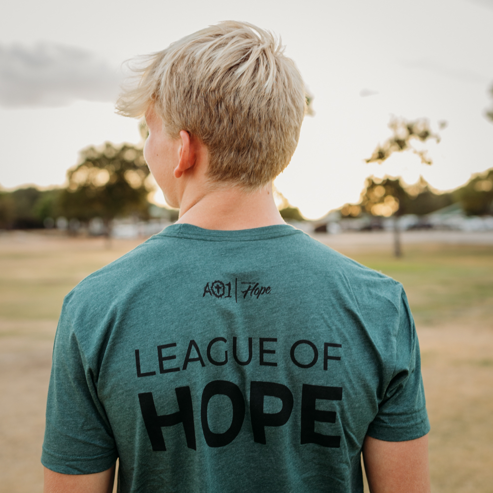 Green Lig Lespwa Short Sleeve T-Shirt – Carson Wentz AO1 Foundation